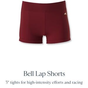 Tracksmith Bell Lap Shorts - Size Medium (women’s)